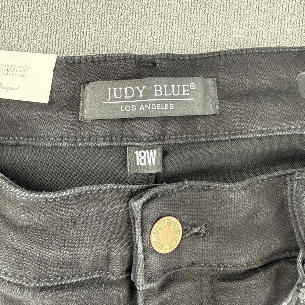 JUDY BLUE SLIM FIT HIGH WAIST WOMENS JEANS SIZE 18W - Picture 9 of 12